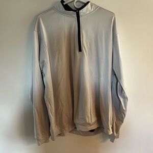Golf Quarter Zip/Long Sleeve-SIZE XXL
